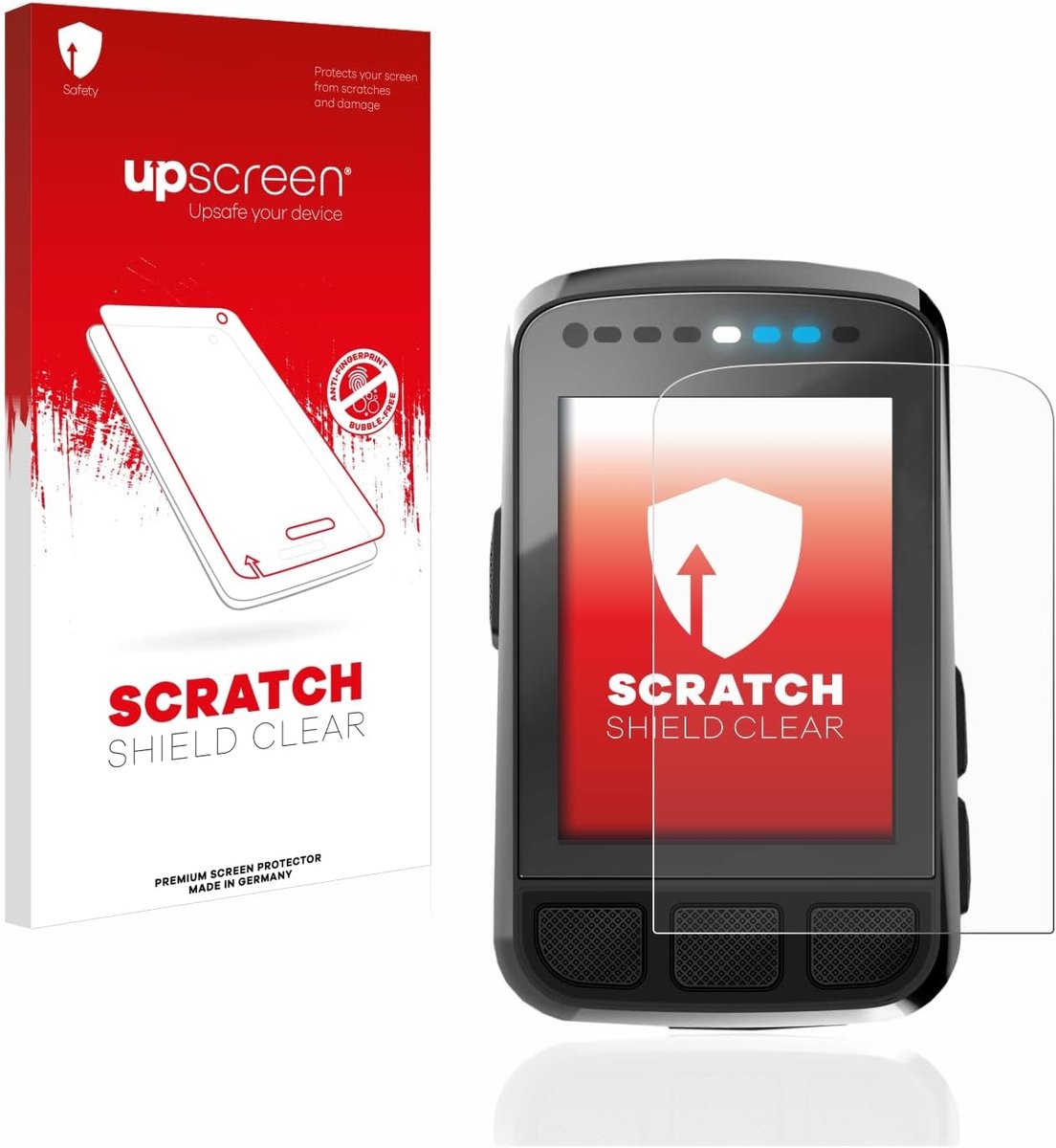 SnelShoppen - Screen Protector Wahoo Elemnt Bolt V2 GPS - Transparant, Antikras, Antivingerafdruk, Eenvoudige Toepassing