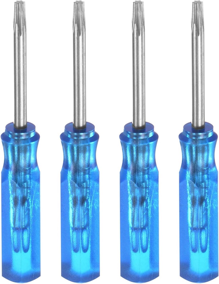 Mini Torx Schroevendraaiers - Precisie Schroevendraaiers - Elektronica Reparatie - Magnetische Kop - 45 mm Lengte - Blauw