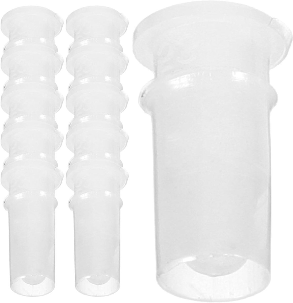 Mini Piepers - Speelgoed Piepers - Speelgoed Reparatie - Cilindrisch Ontwerp - 1.5 cm - Wit