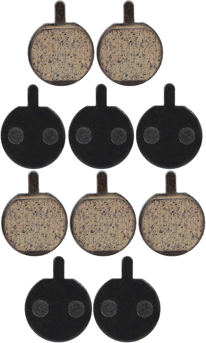 5 paar fiets schijfrem pad fiets vervanging semi-metallic hars schijfrem onderdelen voor fiets mountainbike