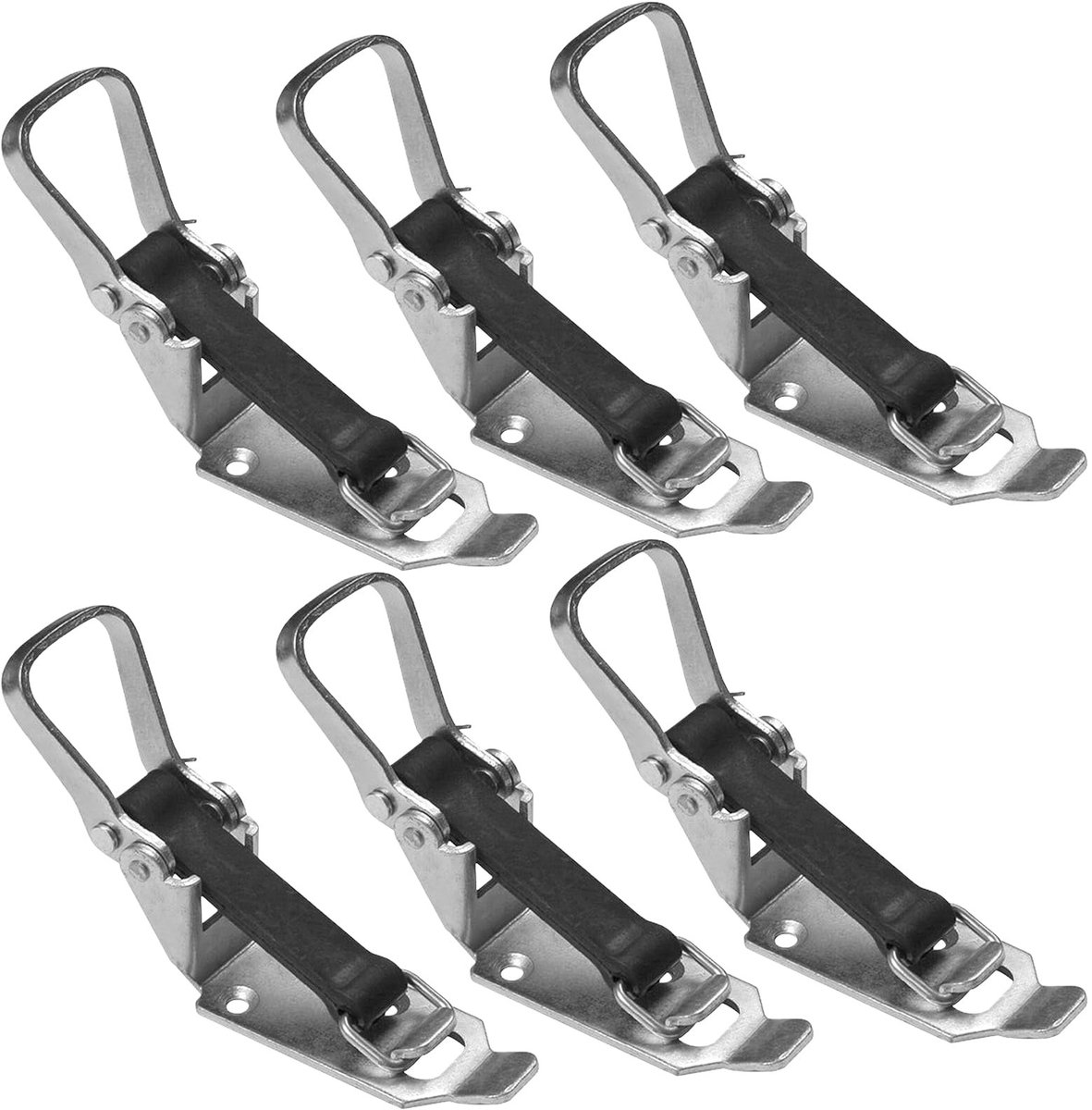 Omgoods - Set van 6 Shovel Holders met Locking Bearings voor Auto's en Trailers