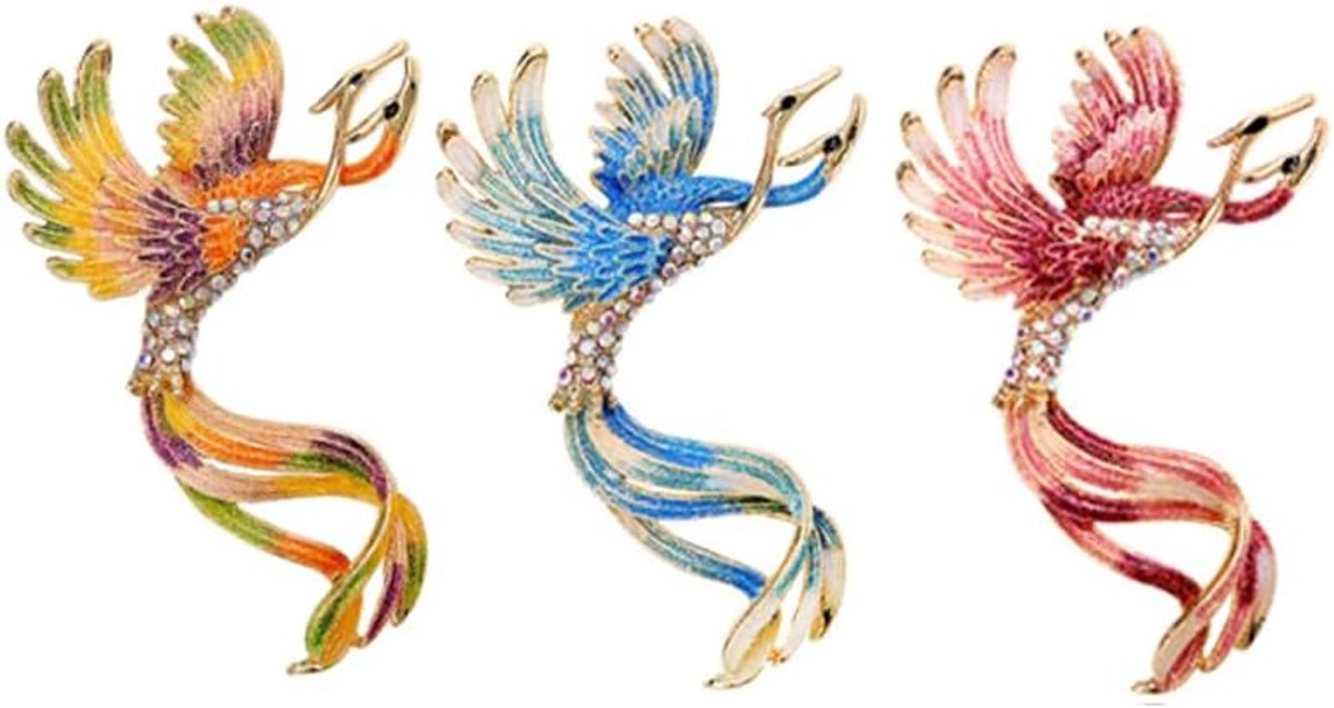Broches voor dames en heren, metaal