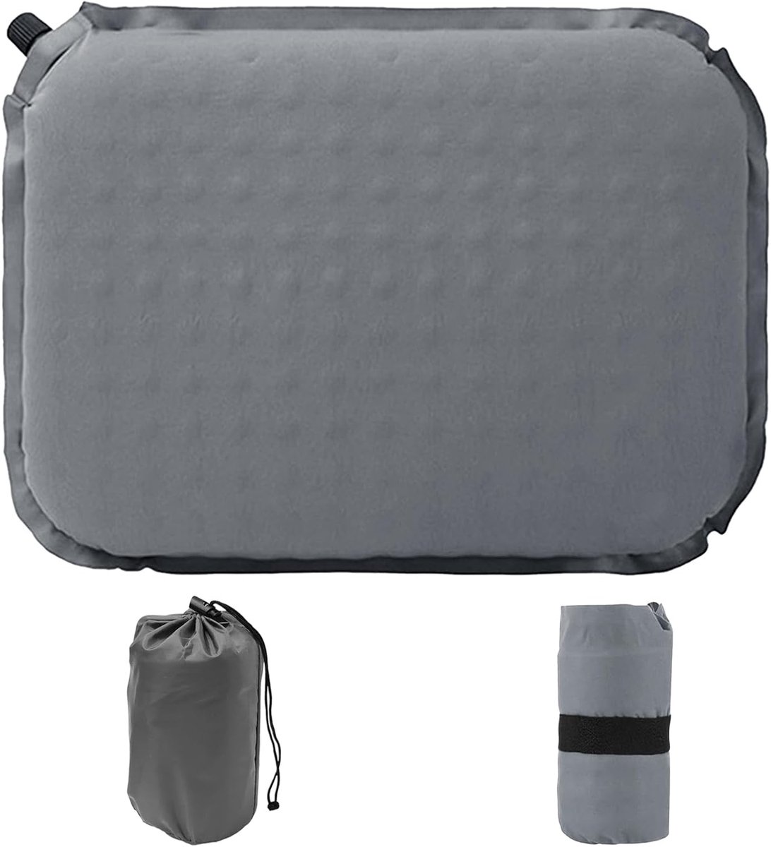 zitkussen, zitkussen voor buiten, 43 x 33 x 5 cm, ultralicht campingzitkussen, warmte-isolerend zitkussen, opvouwbaar outdoorkussen voor wandelen, picknick, stadion, kantoor (grijs)