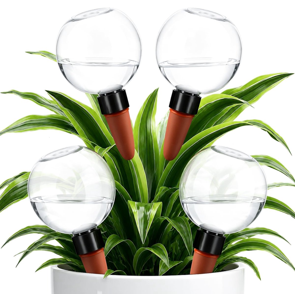 Omgoods - 4 stuks Irrigatieballen 500 ml - Automatische Druppelirrigatieset voor Planten