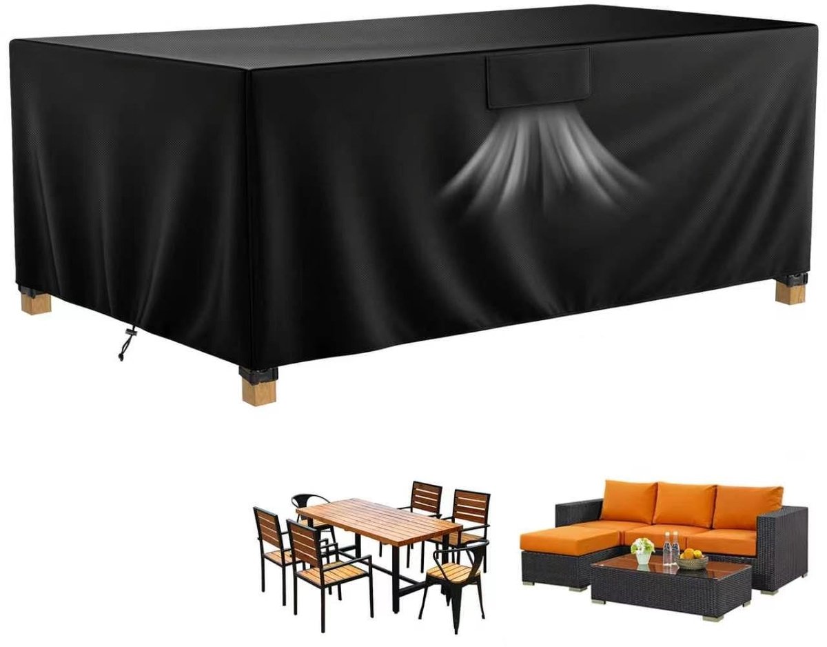 Omgoods - Waterdichte Tuinmeubel Cover 242 x 182 x 100 cm