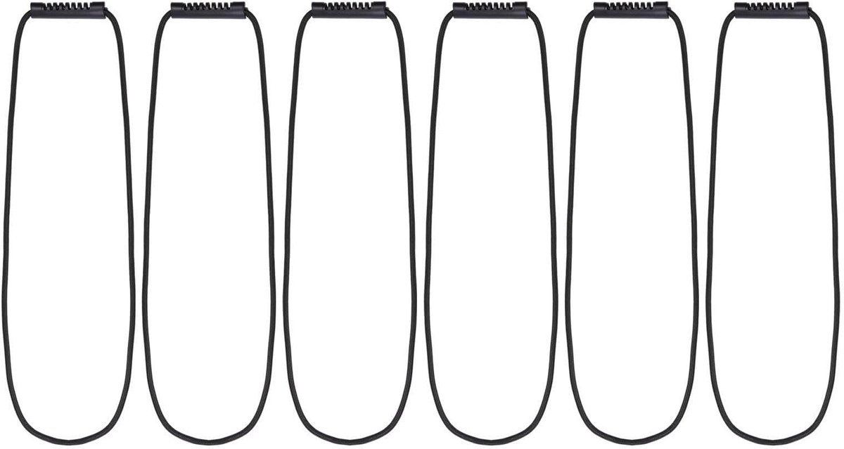 Omgoods - Opbergbanden 152 cm voor Kabelbeheer 6 Stuks