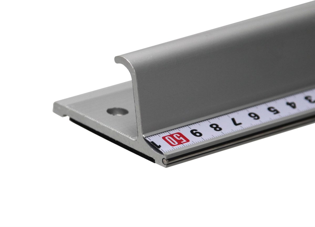 Omgoods - Professionele Snijlijn met Stalen Rand - 50 cm Aluminium Liniaal