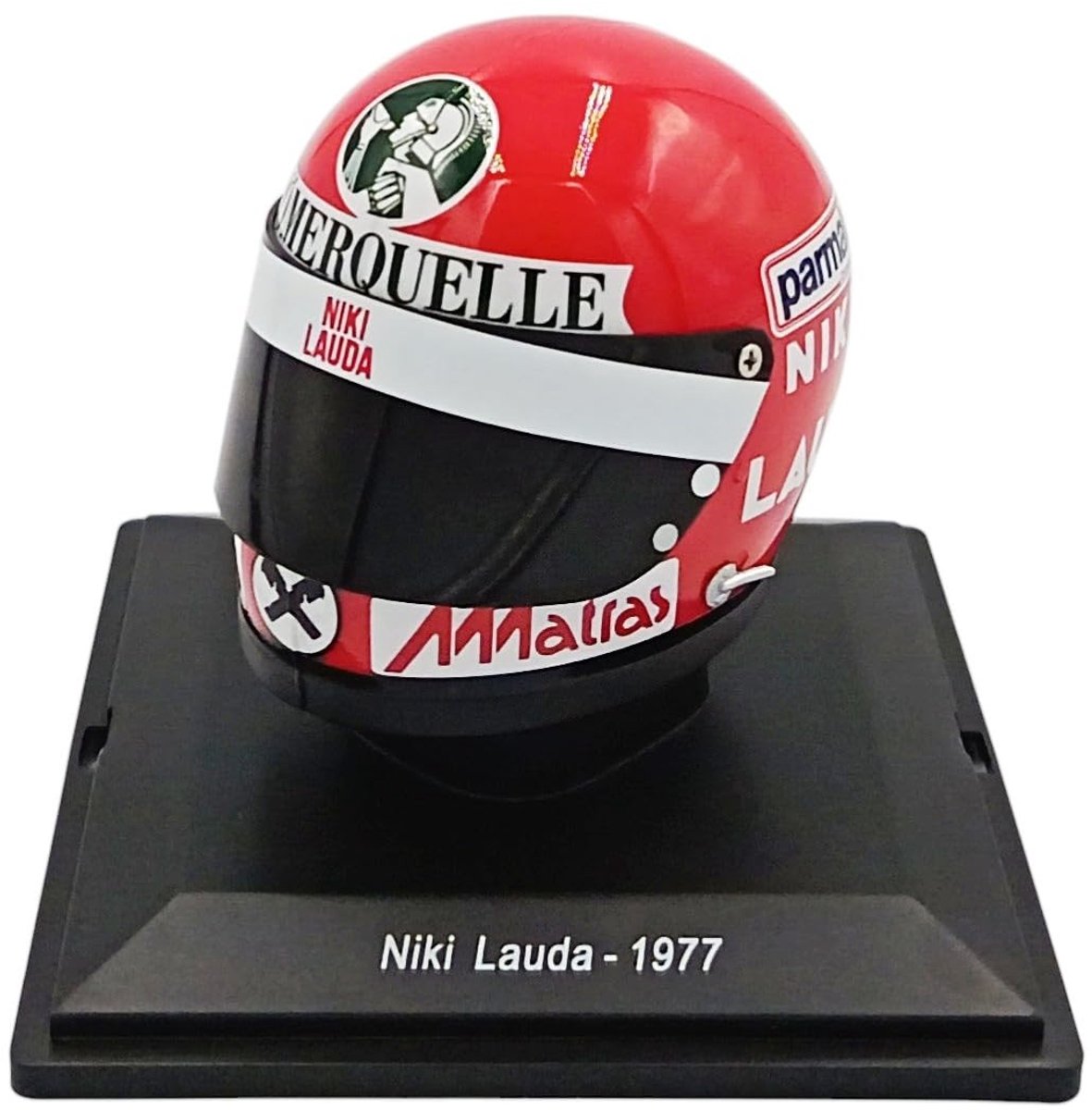 Omgoods - Formule 1 Helm Niki Lauda 1977 - Schaal 1/5 - Collectieitem