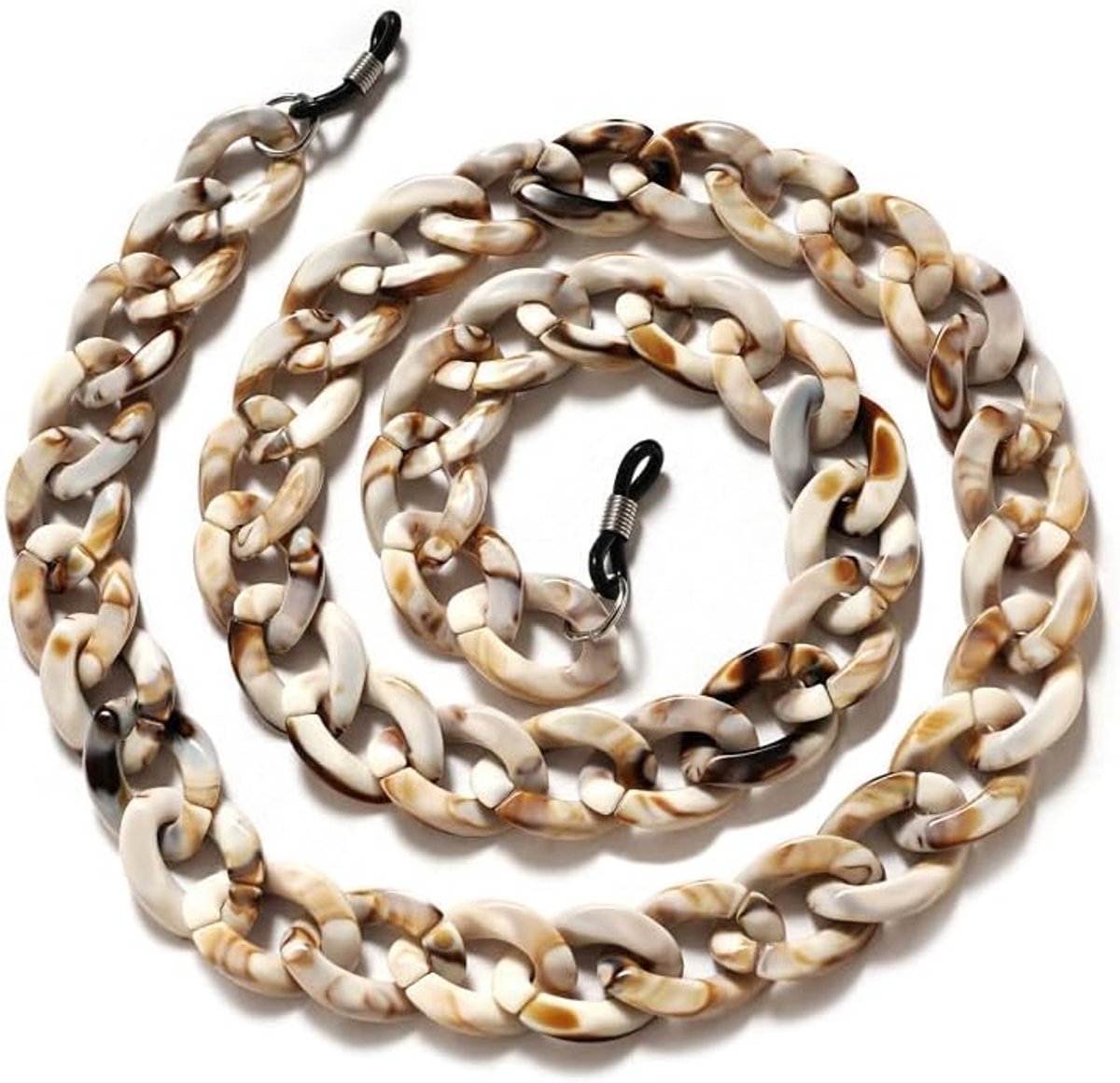 kettingen voor dames, acryl oogglashouder verstelbare zonnebril lanyards houder ketting voor glazen