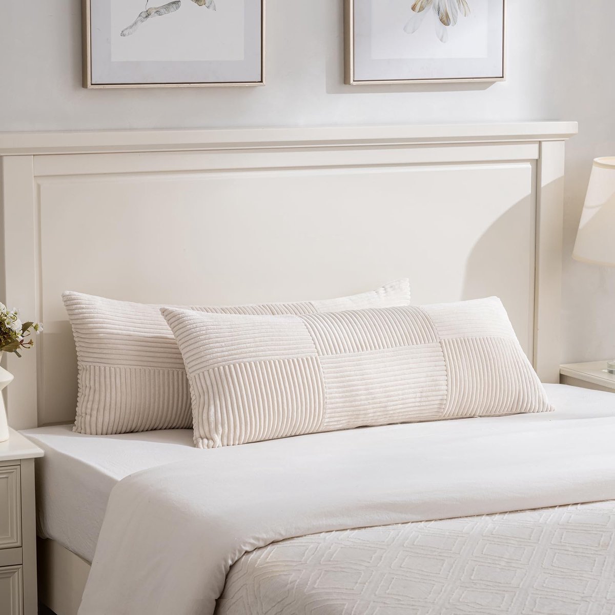 Omgoods - Set van 2 Boho Kussenhoezen voor Sofa 40x145cm