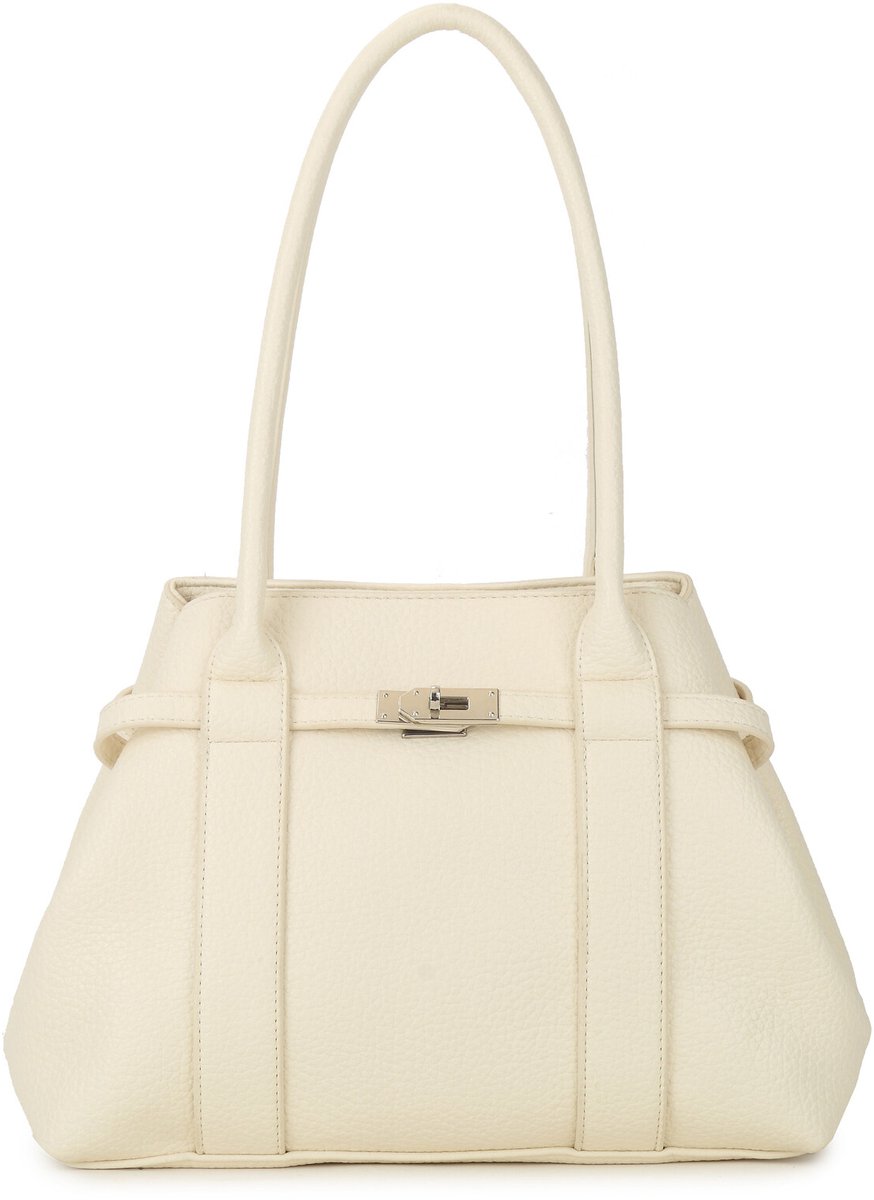 Giuliano kunstlederen handtas Fleur - Dames - Beige