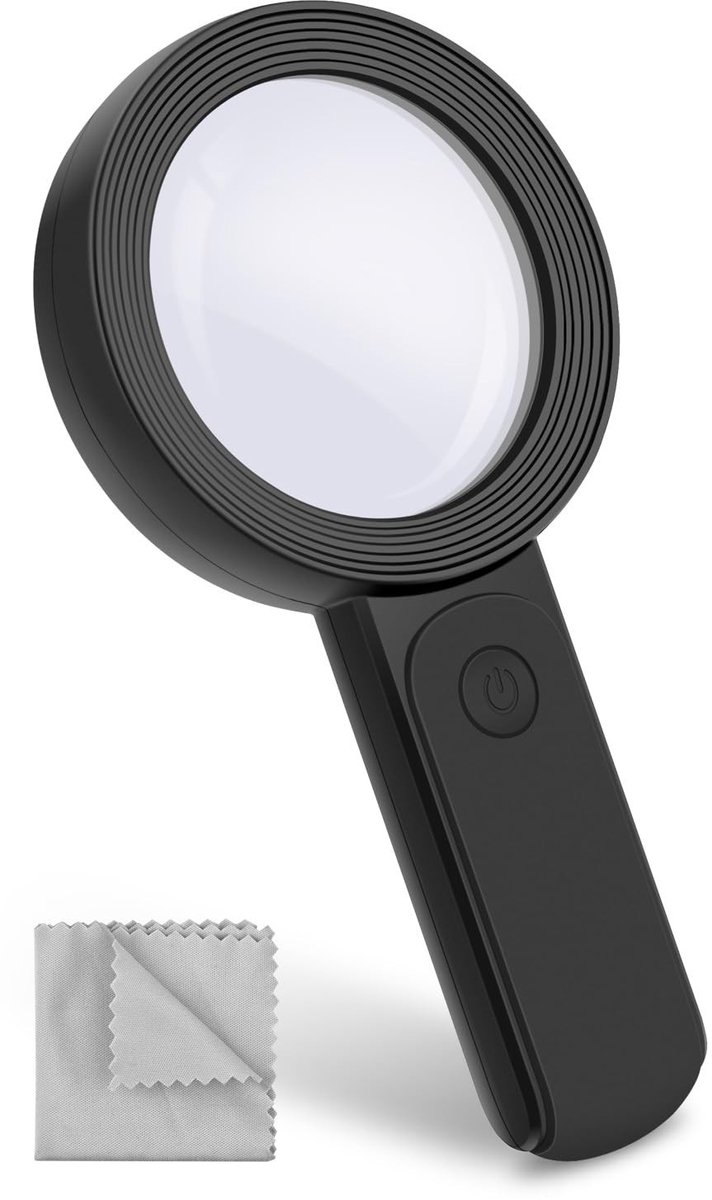 Omgoods - Vergrootglas met Licht en 30x Vergroting voor Senioren