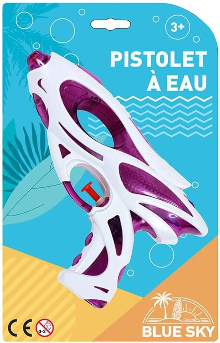 SKY - Waterpistool Space - Buitenspel - 044607 - Willekeurig Model - Plastic - 20 cm - Kinder Speelgoed - Strandspel - Zwembad - Vanaf 3 jaar