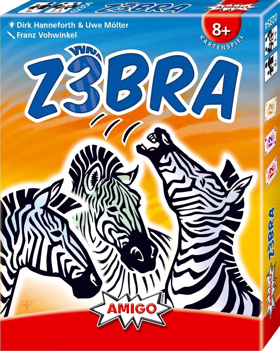 Omgoods - Z3BRA Kaartspel voor Gezelligheid en Strategie