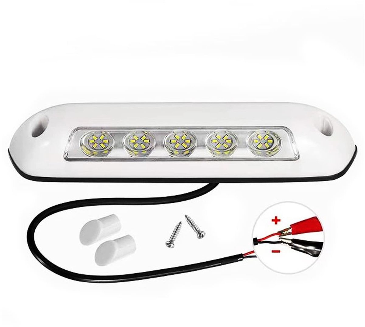 Omgoods - 12V LED Licht voor Motorhome, Caravan en Porches - Waterdichte Binnen- en Buitenverlichting