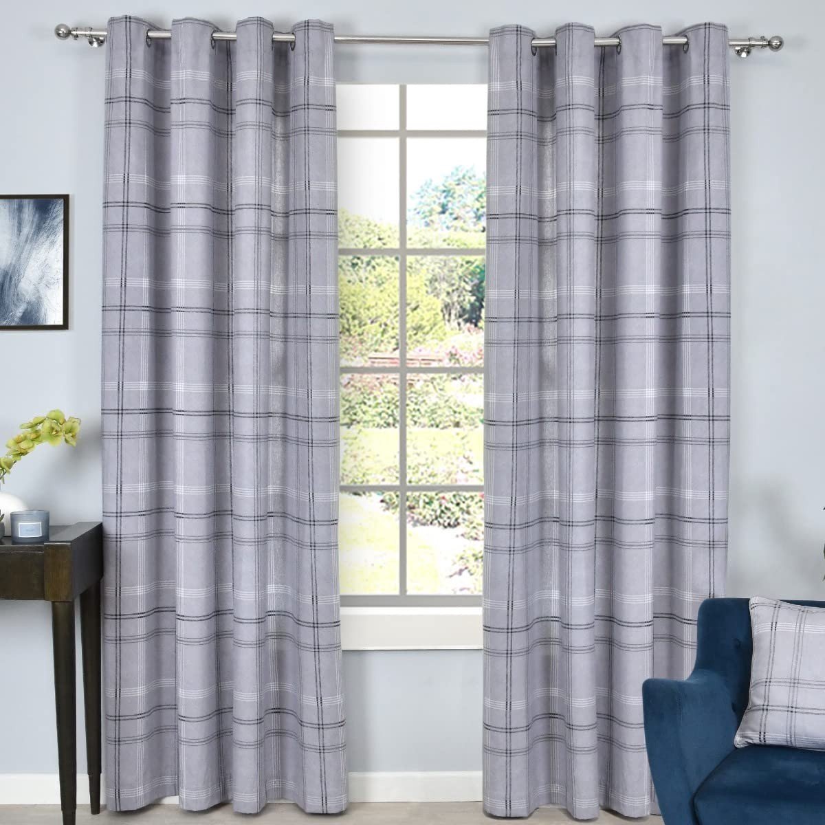 Omgoods - Geprinte Blackout Gordijnen met Thermische Isolatie - 46x54