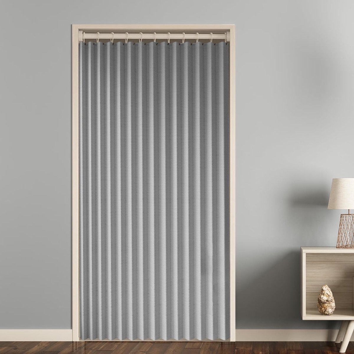 Omgoods - Magnetische Deurgordijn van 220 g/m² - Thermische Deurgordijn met Haak