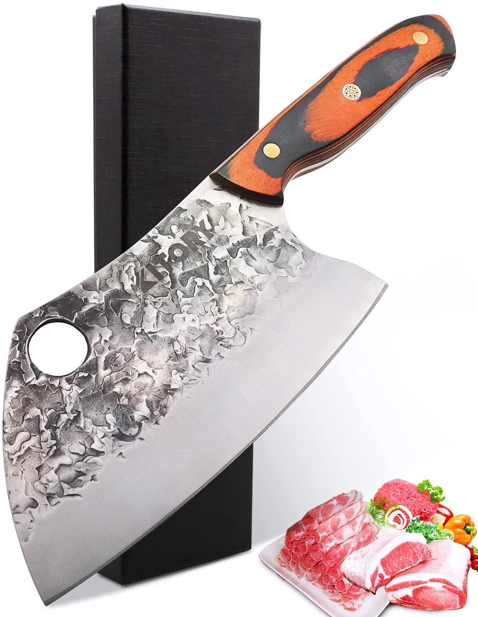 Omgoods - Handgesmeed Servisch Hakmes van 18 cm