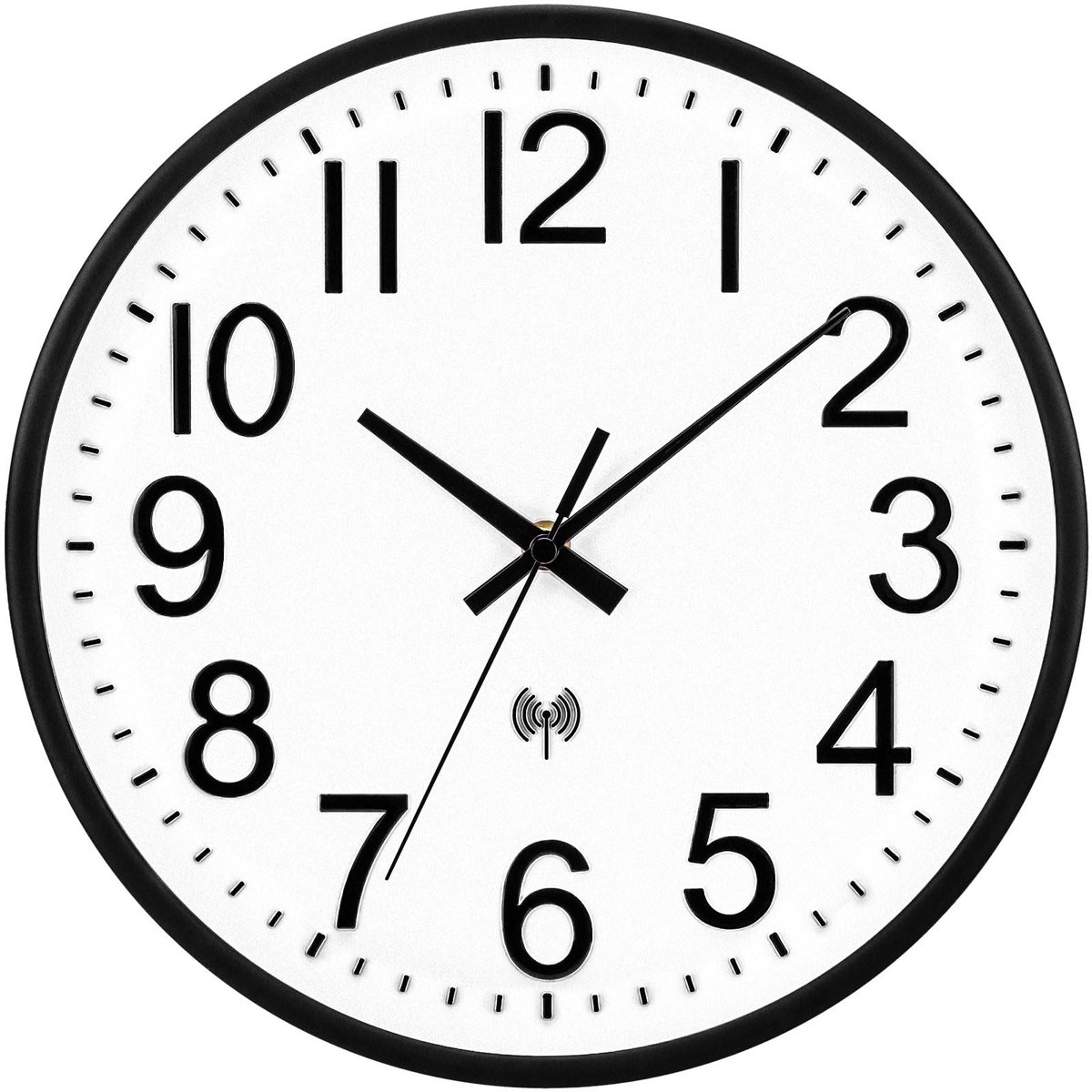 Omgoods - 30cm Radiogestuurde Wandklok