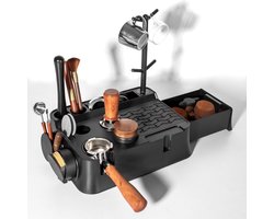 Omgoods - Tamper Station ABS voor 51-58 mm Espresso Strainer Carriers - Barista Accessoires