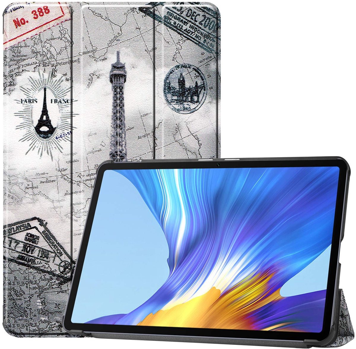 Omgoods - Slimme Tablet Case voor Huawei Honor V6 10.4 Inch met Auto Sleep/Wake Functie