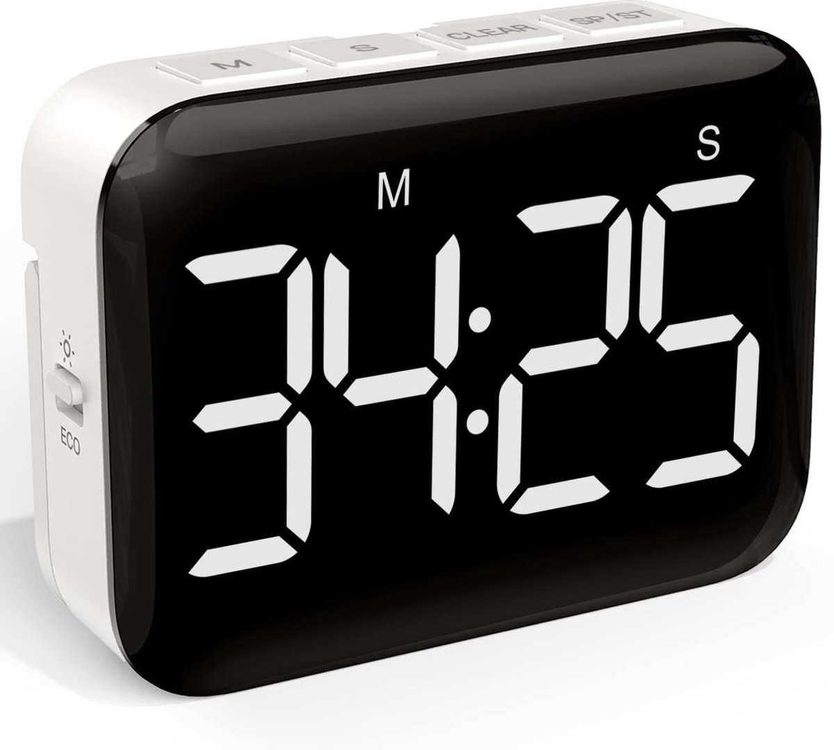 Omgoods - Digitale Keuken Timer met Groot LED Scherm - Magneet en Instelbare Helderheid