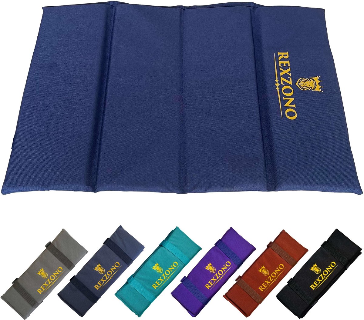 Omgoods - Vouwbare Zitmat - Blauw - Voor Hiking en Camping