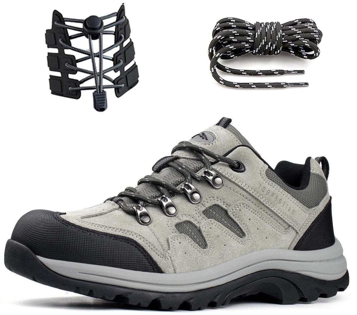 Omgoods - Heren Winterlaarzen met Warm Fleece Voering en Antislip Zool