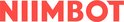 NIIMBOT logo in rood.