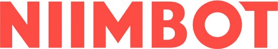 NIIMBOT logo in rood.