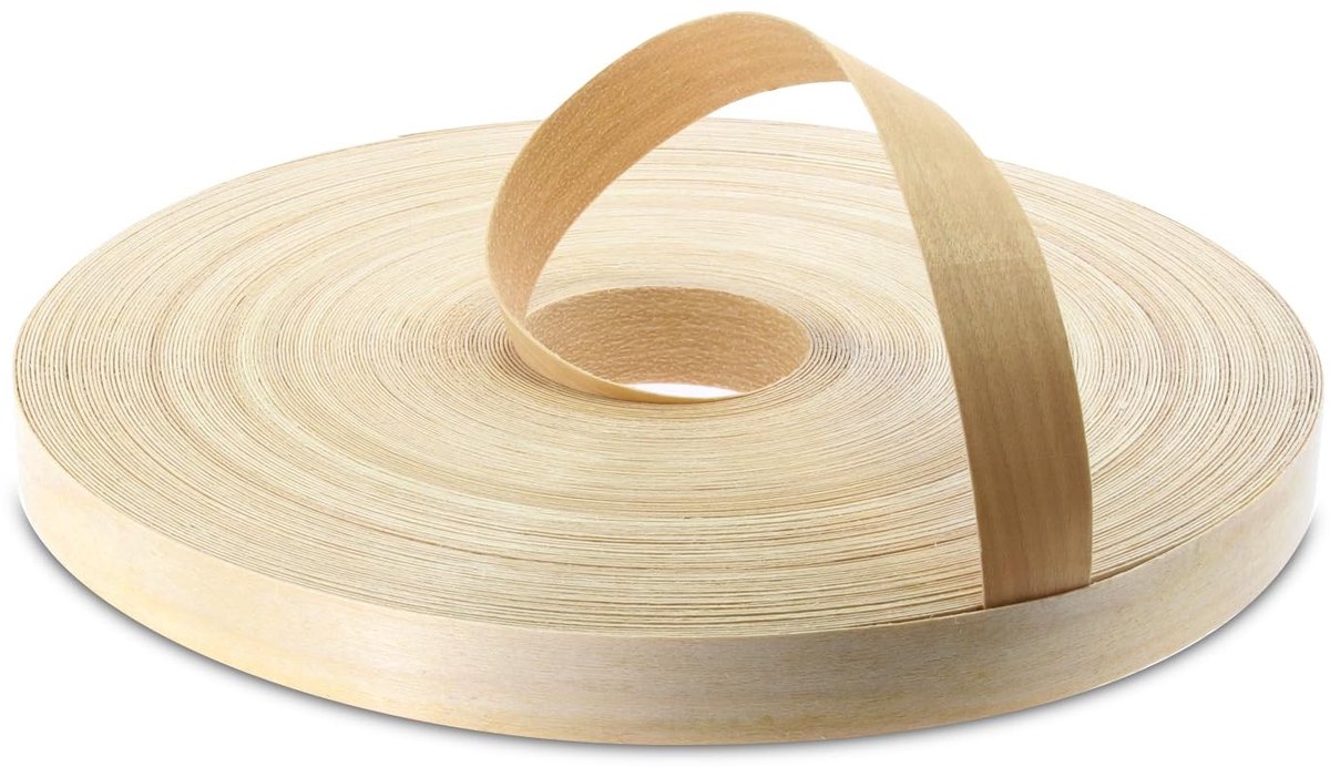 Omgoods - Berkenrand Tape - 19 mm x 50 m voor Creatieve Klussen