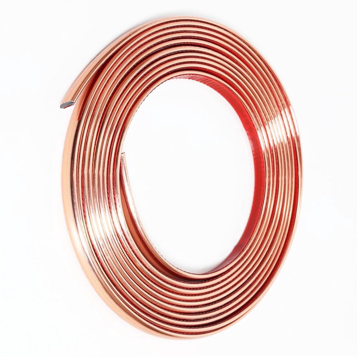 Omgoods - Rose Gold Zelfklevende 3D Wandrand Strip - Decoratieve Tape