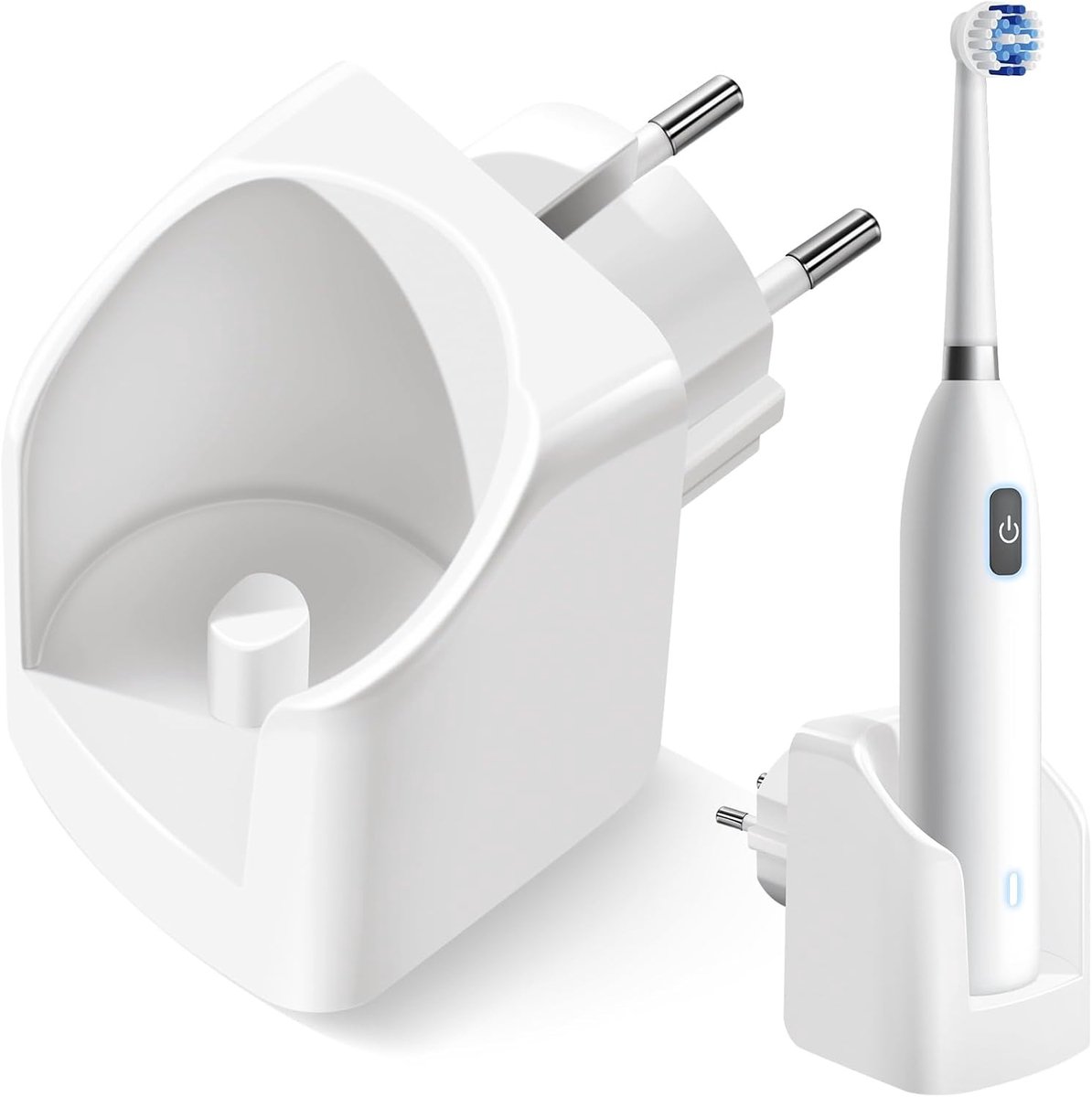 laadstation compatibel met iO & Pro Series, waterdicht IPX7 met EU-stekker, voor Oral-B iO3, iO4, iO5, iO6, Genius, Pro, Vitality en andere modellen