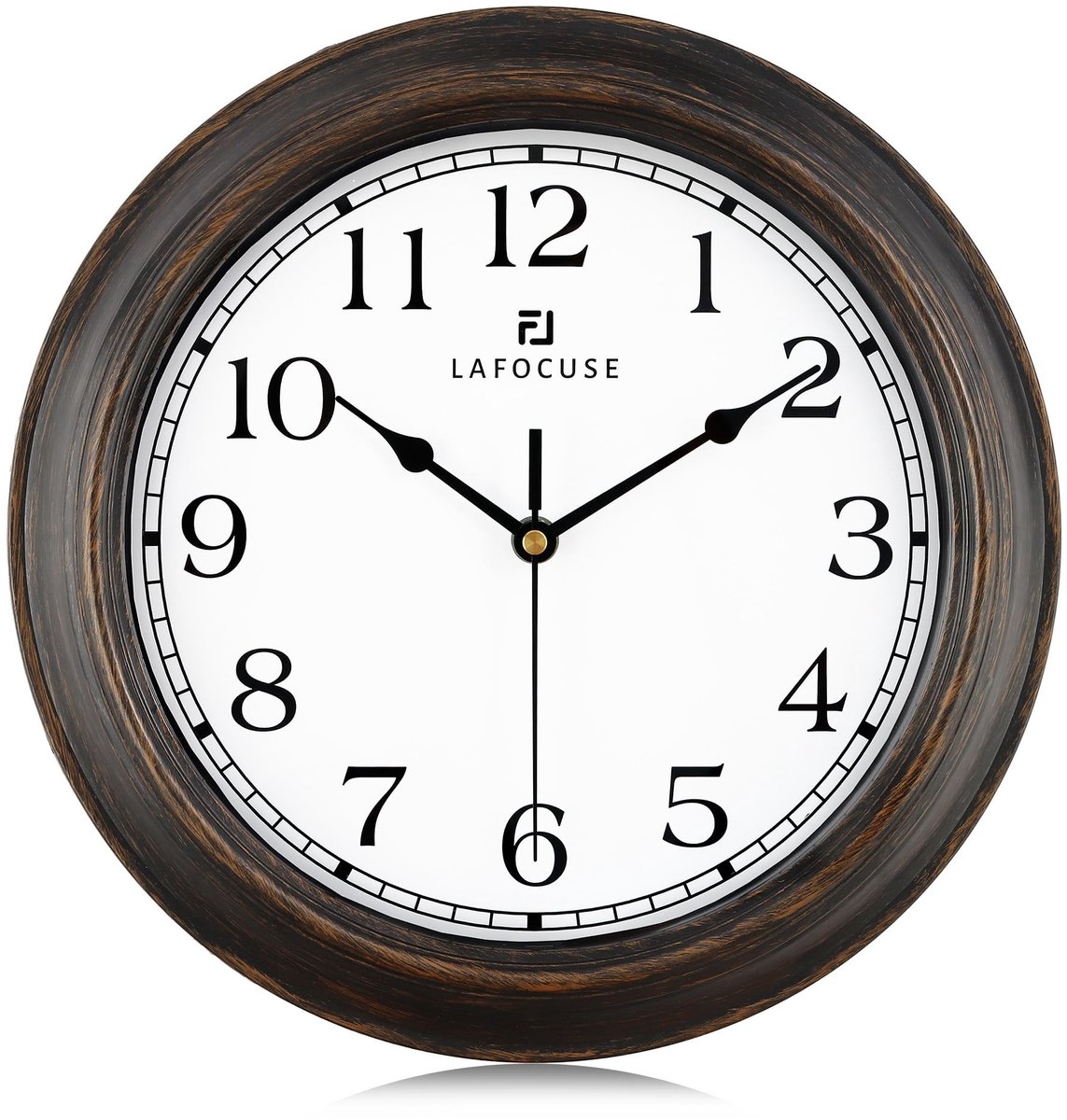 Omgoods - Lafocuse Vintage Wandklok 30cm - Stil en Decoratief voor Keuken en Woonkamer