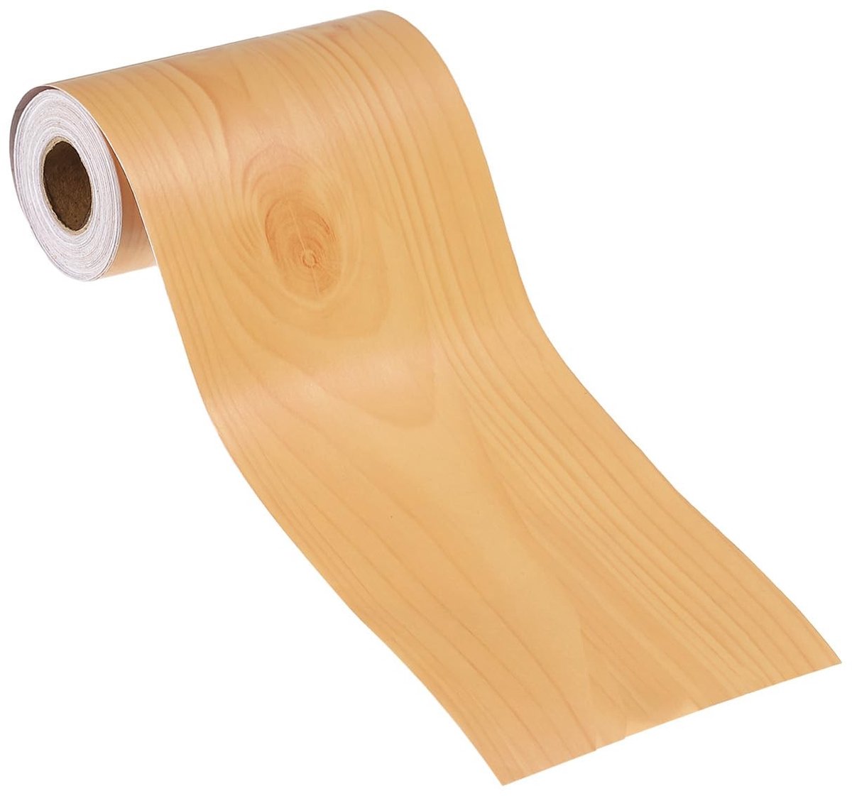 Omgoods - Houtnerf reparatietape - 8 cm x 10 m voor meubels en vloeren in kersenlook