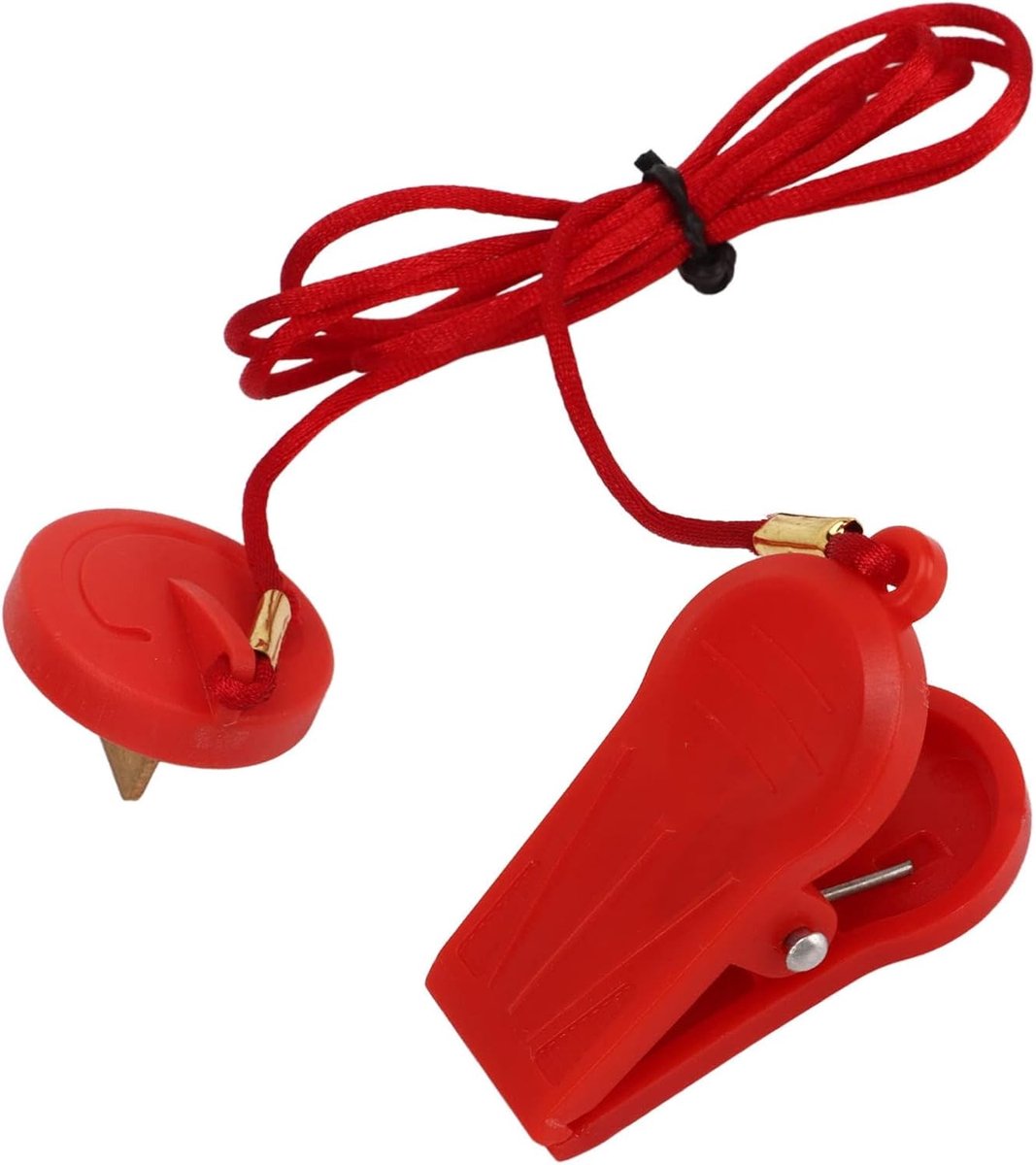 SnelShoppen - Treadmill Universele Veiligheidssleutel - Magnetische Lock voor Loopbanden - Sterke Clip, ABS Materiaal, Geschikt voor Diverse Kleding -