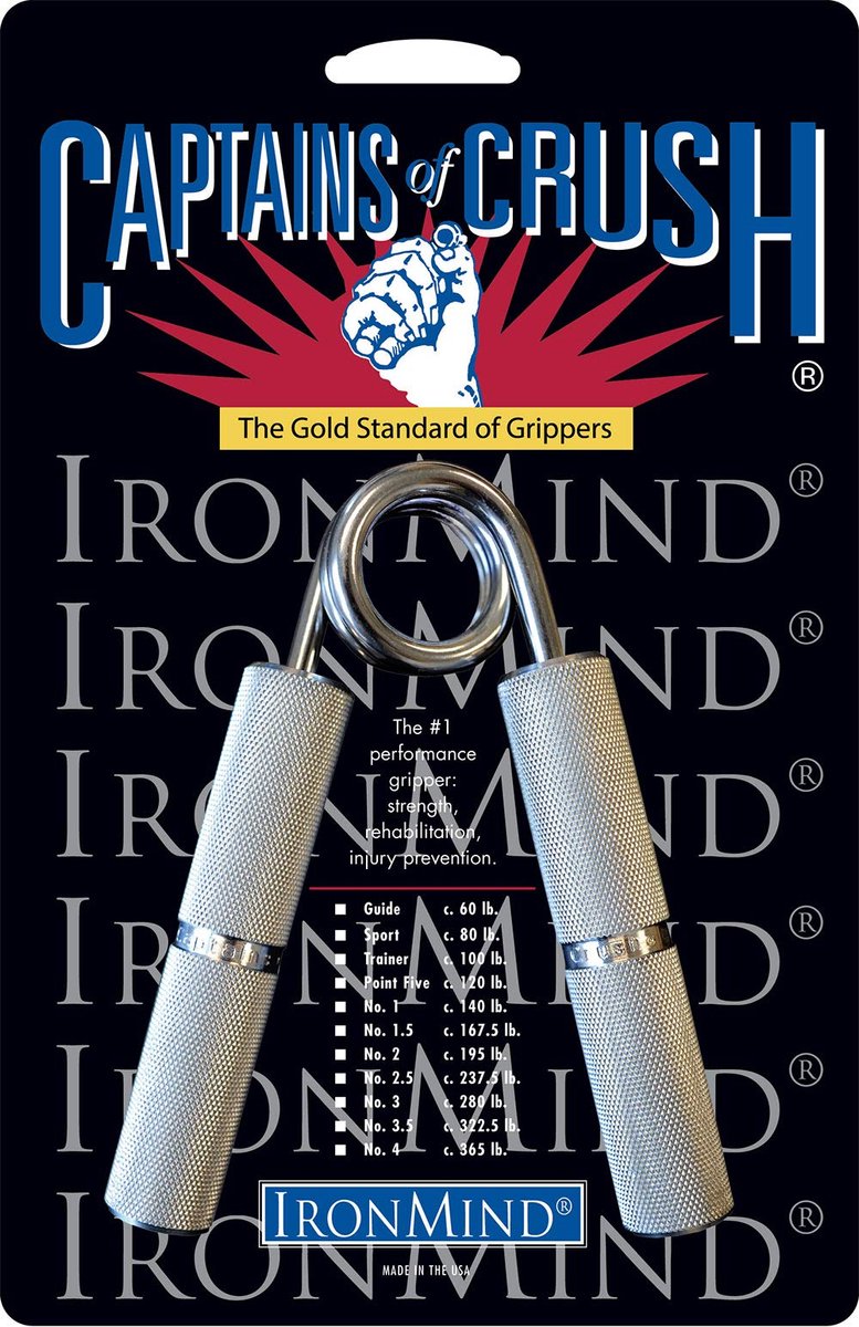 SnelShoppen - Hand Grippers Fitness Machine CoC No. 3c - 300lbs Grip Trainer voor Handsterkte - Ideaal voor Krachttraining, Fitness en Sport