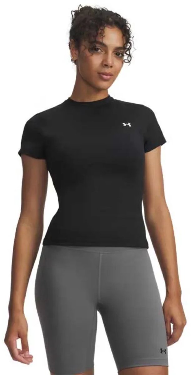 Under Armour Motion Fitted Emea T-shirt Met Korte Mouwen Zwart M Vrouw