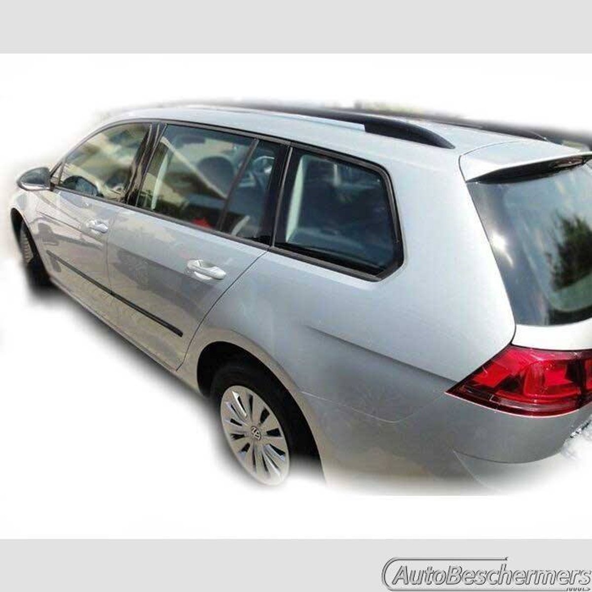 Stootlijsten set zwart voor VW Golf 7 Variant 06.2014-. De stootstrips zijn zelfklevend. Set a 4 stuks (#0011)