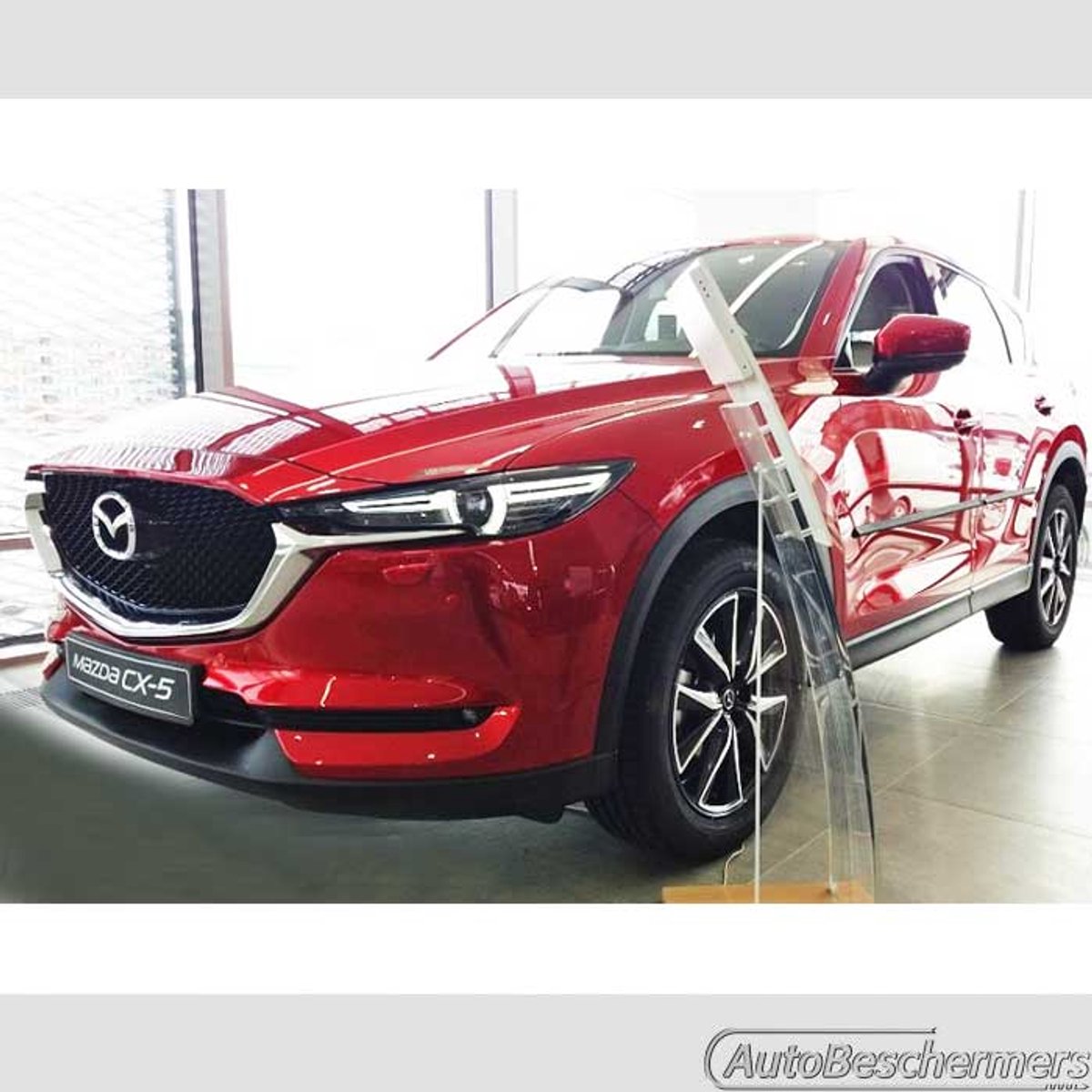 Stootlijsten set zwart voor Mazda CX-5 05.2017-. De stootstrips zijn zelfklevend. Set a 4 stuks (#0035)