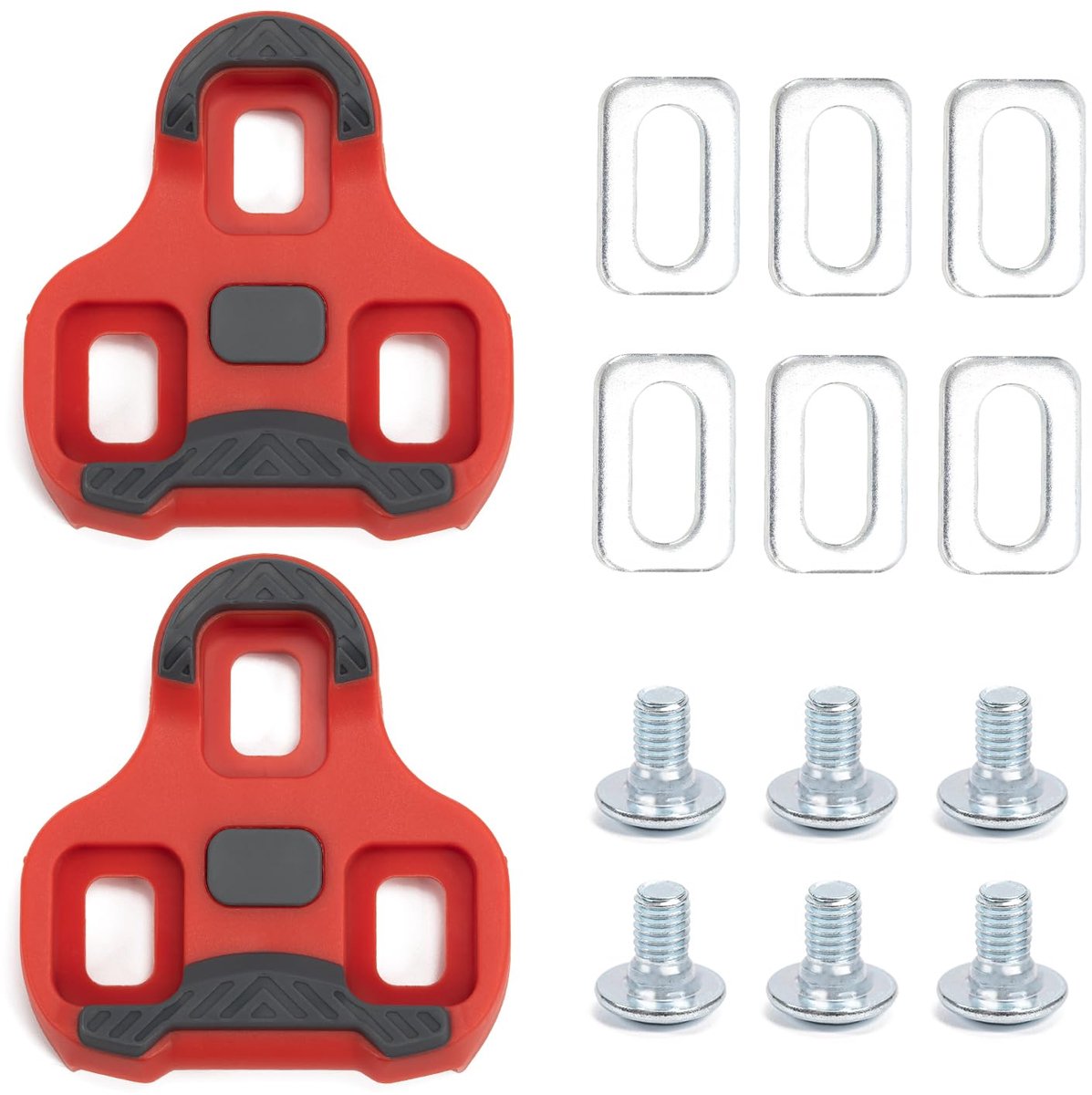 Dailygoods - Compatibele Look Keo Antislip Fietspedalen - 3 Gaten Grip