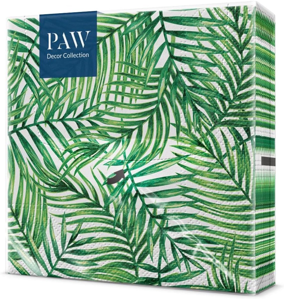 SnelShoppen - Papieren Servetten 3 Laags (33 x 33 cm) - 20 Stuks - Milieuvriendelijk Gedrukt met Watergedragen Inkt - Feestdecoratie met Natuur en Die