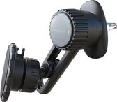 Telefoonhouder Auto Ventilatie - Magnetisch - Ventilatierooster - 360 Graden Draaibaar - Verstelbaar - Universeel - Zwart