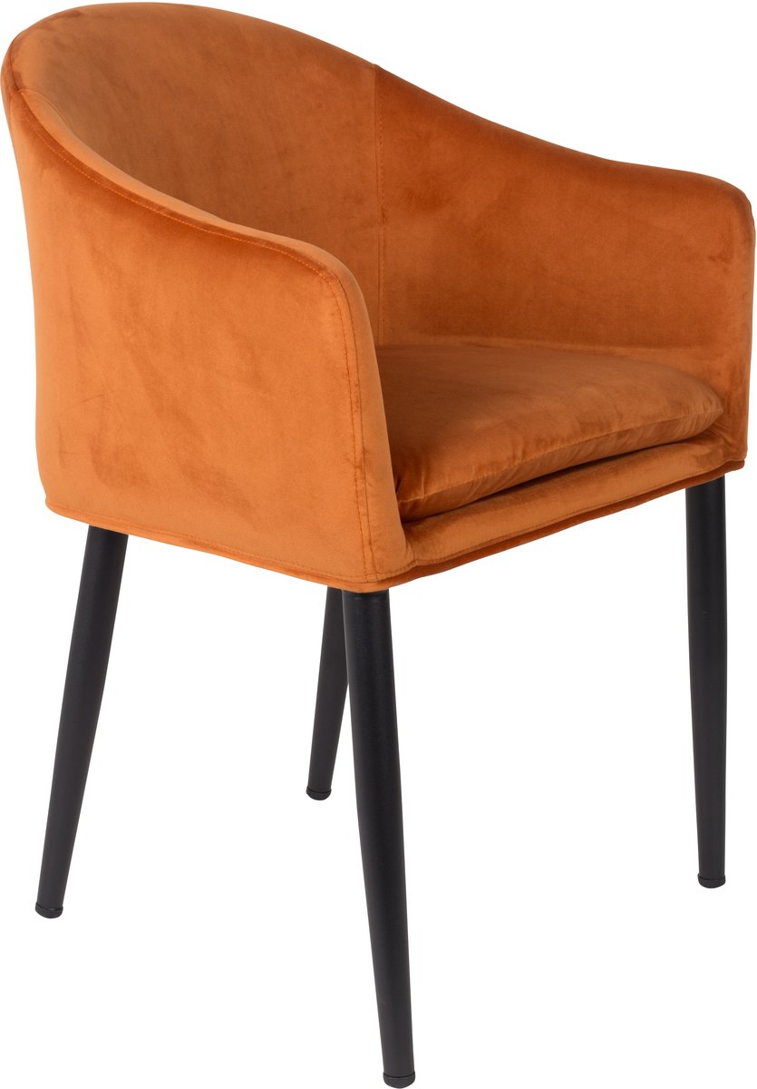 ANLI STYLE Armchair Catelyn Orange