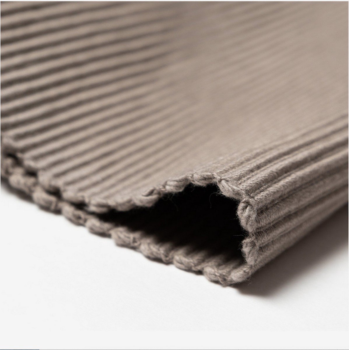 Uni Rib Placemat taupe 35x50cm