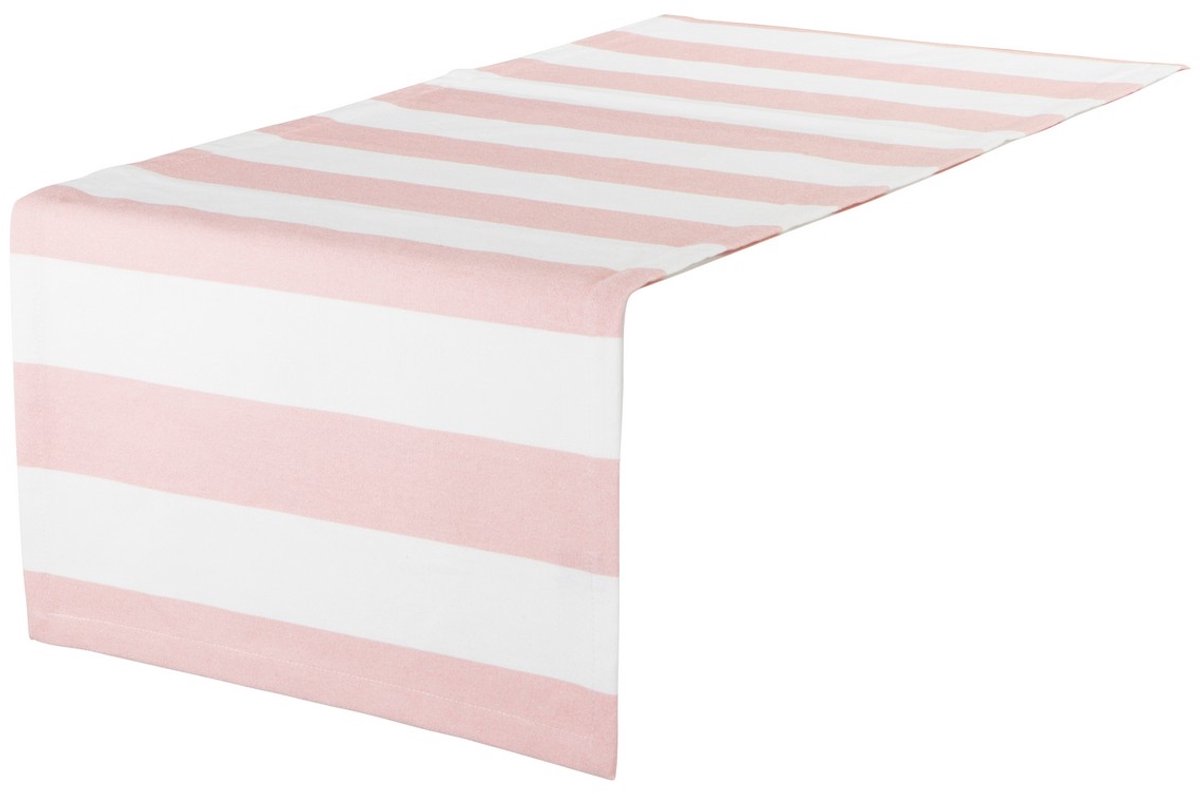 Mireille Tafelloper roze 42x142cm