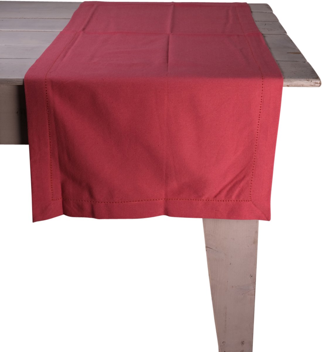 Indi Tafelloper donker roze 50x140cm