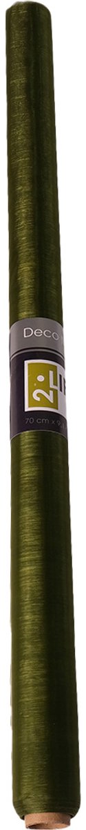 Napoli Tafelband olive 70cmx9,1mtr (rolled)
