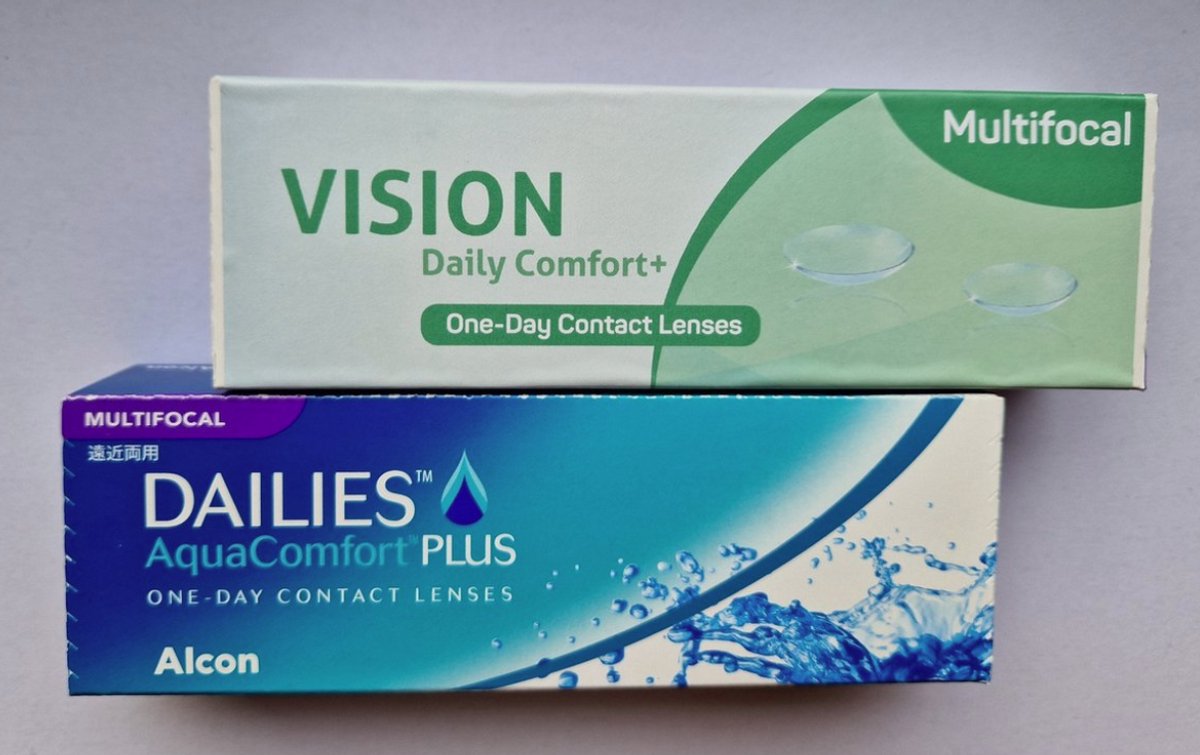 Vision Daily Comfort + Multifocal - Dailies Aqua Comfort Plus MF private label - 30 pack - +4.50 Low