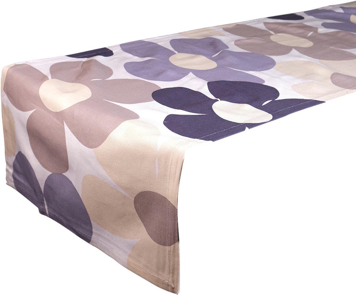 Sarina Tafelloper neutral 41x240cm